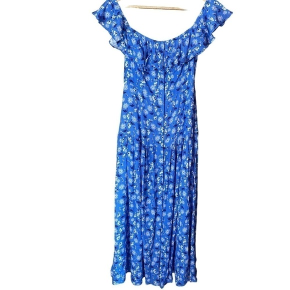 New Yumi Kim Fling Ray Of Light Blue Floral Maxi Dress NWT MSRP $248 - Picture 6 of 8